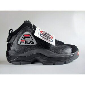 Fila 96 Grant Hill 2 Black Reflective Shoes Men's 10.5 stackhouse 1VB90037-010